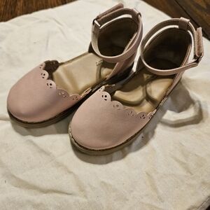 Old Navy Light Pink Ankle Strap Shoes